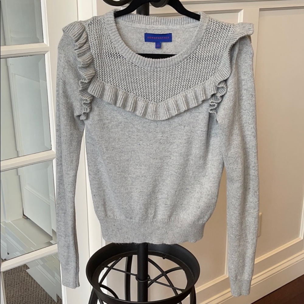 Aeropostale Grey Sweater size Large